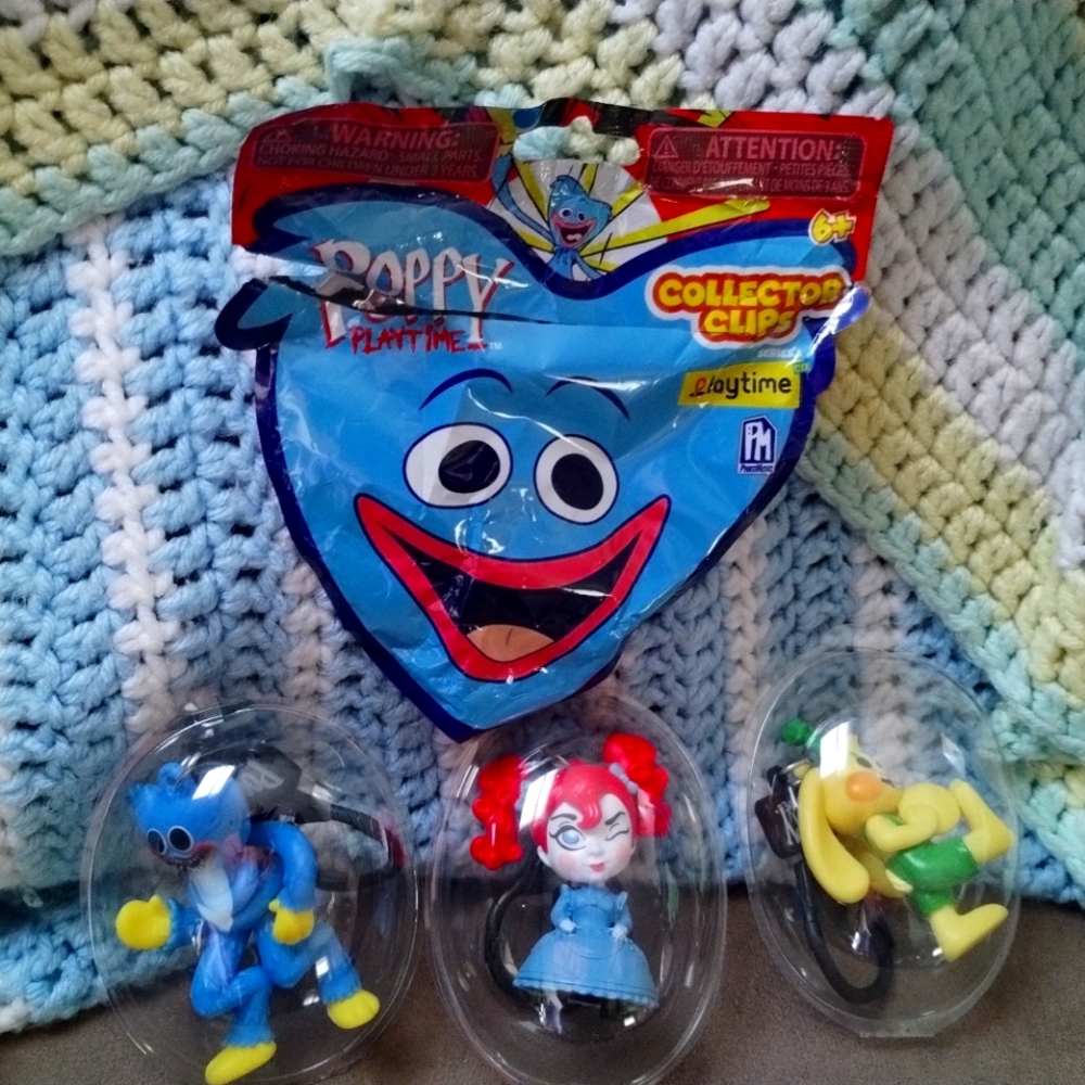 Poppy playtime bag clips